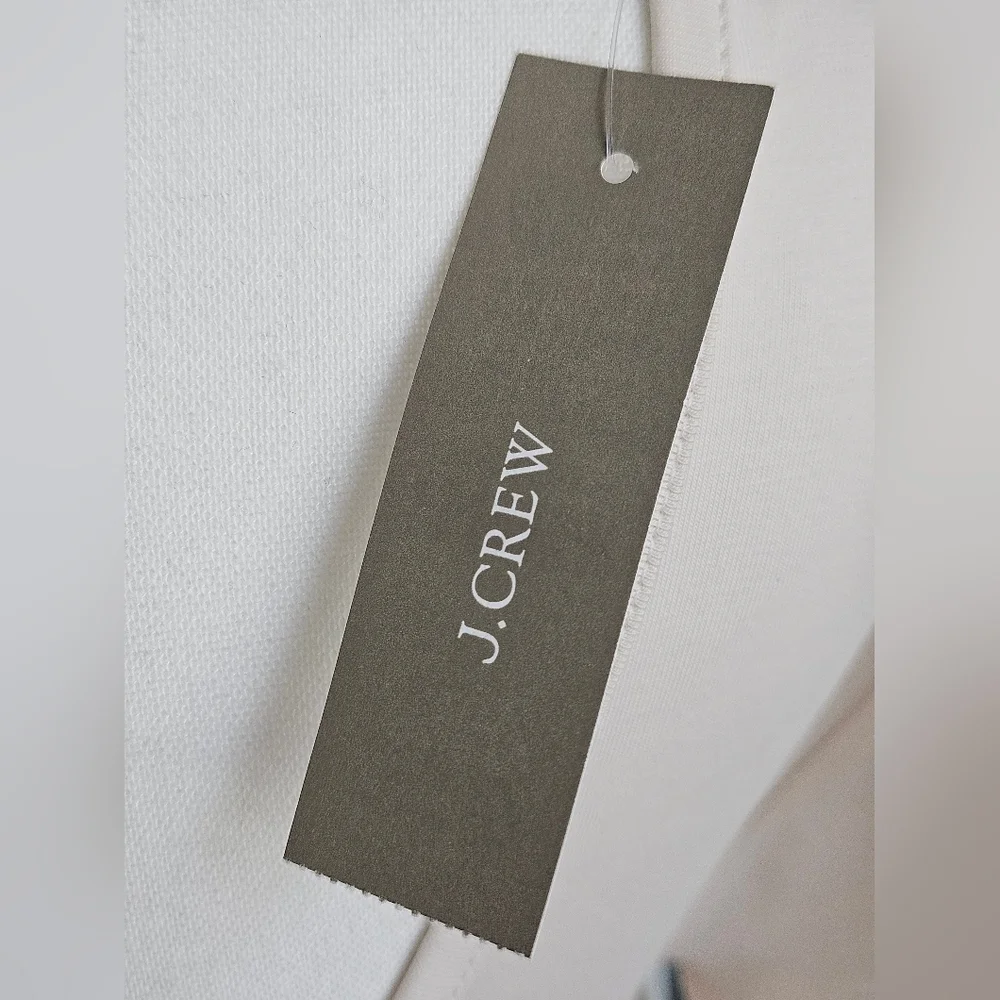 J. Crew Long Sleeve Cream Maxi Dress - Picture 6 of 7